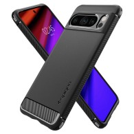 Калъф Spigen Rugged Armor За Google Pixel 8, Matte Black