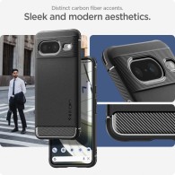 Калъф Spigen Rugged Armor За Google Pixel 8, Matte Black