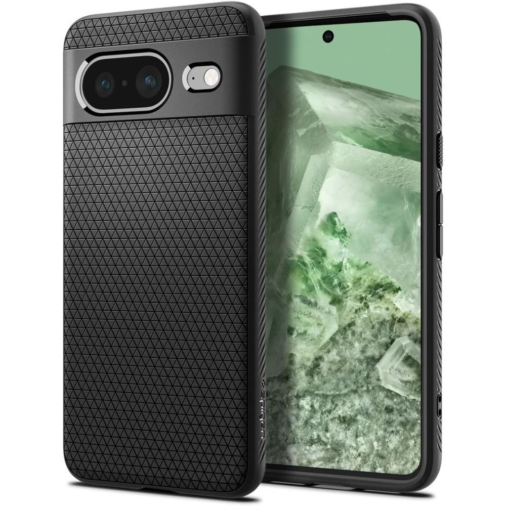Калъф Spigen Liquid Air за Google Pixel 8, Matte Black
