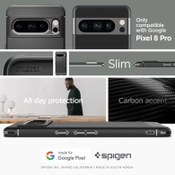 Калъф Spigen Rugged Armor За Google Pixel 8 Pro, Matte Black