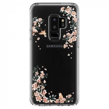 Spigen Liquid Crystal дизайнерски удароустойчив кейс за Samsung Galaxy S9+ Plus, Blossom Nature