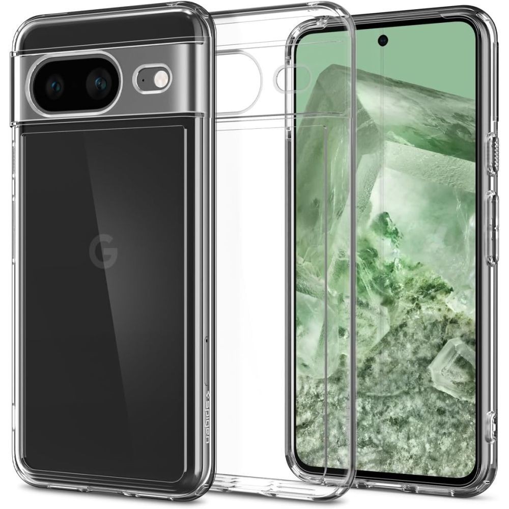 Калъф Spigen Ultra Hybrid за Google Pixel 8, Crystal Clear