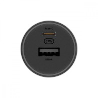 Xiaomi Dual Port Quick Car Charger 67W - зарядно за кола с USB-A и USB-C изходи с технология за бързо зареждане, черен