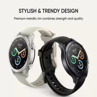 Смарт часовник Realme TechLife Watch R100, Bluetooth Calling & 1.32inchÖ Metallic Dial, Smartwatch, Gray