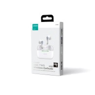 Слушалки Joyroom Jbuds JR-BC1 TWS, True Wireless, Bluetooth, White