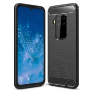 Силиконов калъф Flexible Carbon за Motorola Moto ONE PRO, Черен