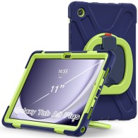 Калъф Tech-Protect X-Armor за Samsung Galaxy Tab A9+ Plus 11.0" X210 / X215 / X216, Navy Lime