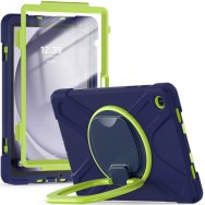 Калъф Tech-Protect X-Armor за Samsung Galaxy Tab A9+ Plus 11.0" X210 / X215 / X216, Navy Lime