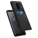 Spigen Slim Armor Cs хибриден кейс с най-висока степен на защита за Samsung Galaxy S9+ Plus, Black