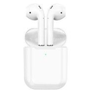 Слушалки Borofone BW25 TWS, True Wireless, Bluetooth, White
