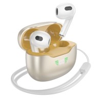 Слушалки Borofone BW40 Gratified TWS, True Wireless, Bluetooth, Gold