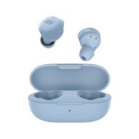 Безжични Слушалки Xiaomi QCY T17, Bluetooth 5.1, Pop up App, ENC Технология, Touch Control, Светлосини