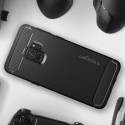 Spigen Rugged Armor удароустойчив силиконов (TPU) калъф за Samsung Galaxy S9, Matte Black