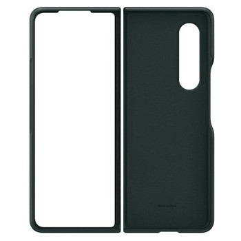 Калъф Samsung Leather Cover за Galaxy Z Fold 3, Green