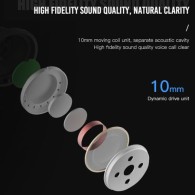 Безжична слушалка XO BE4 Bluetooth Wireless, Черен