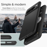 Калъф Spigen Thin Fit за Google Pixel 8 Pro, Black