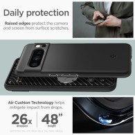 Калъф Spigen Thin Fit за Google Pixel 8 Pro, Black