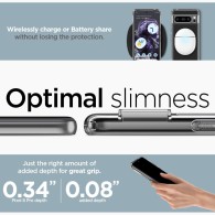 Калъф Spigen Ultra Hybrid за Google Pixel 8 Pro, Crystal Clear