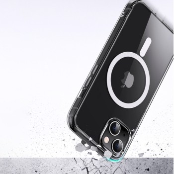 Калъф Ugreen Protective Magnetic Case durable gel flexible case за iPhone 13 Pro (MagSafe compatible) (90132), Прозрачен