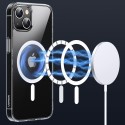 Калъф Ugreen Protective Magnetic Case durable gel flexible case за iPhone 13 Pro (MagSafe compatible) (90132), Прозрачен