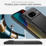 Калъф Spigen Thin Fit за Google Pixel 8, Black