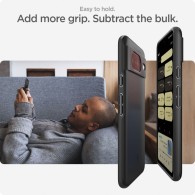 Калъф Spigen Thin Fit за Google Pixel 8, Black