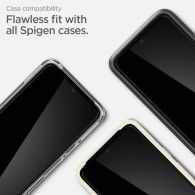 Стъклен протектор Spigen ALM Glass FC за Google Pixel 8, Black