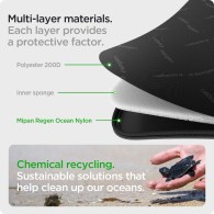 Чанта за лаптоп Spigen Klasdan KD100 Sleeve Laptop, 15-16", Black