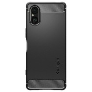 Калъф Spigen Rugged Armor За Sony Xperia 5 V, Matte Black