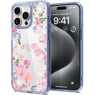 Калъф Spigen Ultra Hybrid за iPhone 15 Pro, Blossom