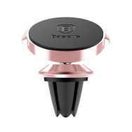 Стойка/поставка за кола Baseus Small Ears Series Air Vent за мобилен телефон, Розов