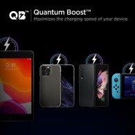 Зарядно Spigen PE2103 Arcstation Network Charger PD27W, Black