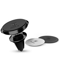 Стойка/поставка за кола Baseus Small Ears Series Air Vent за мобилен телефон, Черен