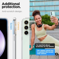 Калъф Spigen Liquid Crystal за Samsung Galaxy S23 FE, Crystal Clear