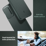 Калъф Spigen Optik Armor За Samsung Galaxy S23 FE, Abyss Green