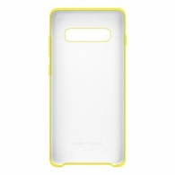 Samsung Silicone Cover Case (EF-PG975TY) оригинален силиконов кейс за Samsung Galaxy S10 Plus, жълт