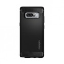 Spigen Rugged Armor удароустойчив силиконов (TPU) калъф за Samsung Galaxy Note 8, Matte Black