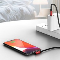 Кабел Baseus MVP Elbow USB Type C/ Lightning  2m, Червен