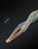 Кабел Ugreen flat Ethernet patchcord cable RJ45 Cat 6 UTP 1000 Mbps 1m (NW101 50184), Черен