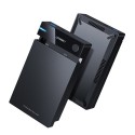 Твърд диск Ugreen HDD 3,5'' hard drive SATA housing case (50422), Черен