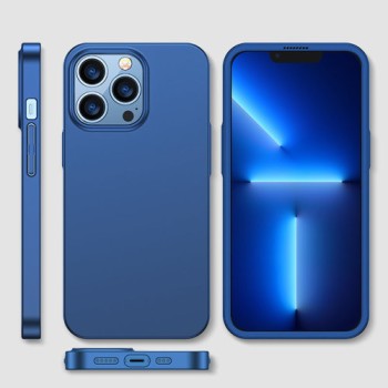 Калъф Joyroom 360 Full Case front and back cover за iPhone 13 Pro Max + стъклен протектор (JR-BP928 blue), Син