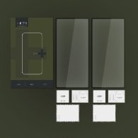 Стъклен Протектор Hofi Glass Pro+ 2бр. Pack за Samsung Galaxy S24 Ultra, Black