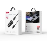 XO CC57 PD 25W - зарядно за кола с 1X USB-C изход + USB-C Към USB-C кабел