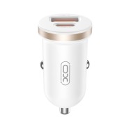 XO CC56 PD 30W QC - зарядно за кола с 1X USB, 1X USB-C изход