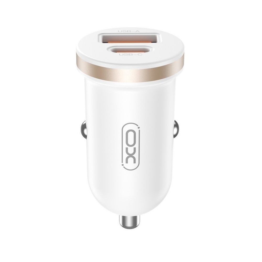 XO CC56 PD 30W QC - зарядно за кола с 1X USB, 1X USB-C изход
