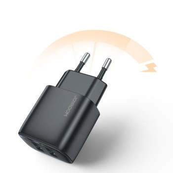 Адаптер Joyroom fast wall charger 2x USB 2,4A (L-2A123), Черен