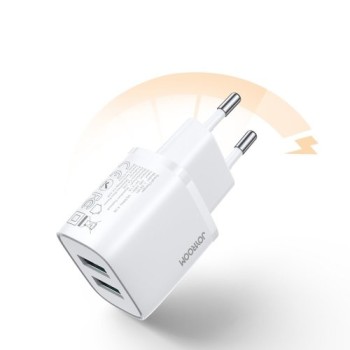 Адаптер Joyroom wall charger 2x USB 2,1A (L-2A101), Бял