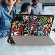 Калъф fixGuard Active SmartCover за Xiaomi Pad SE, 11" Graffiti