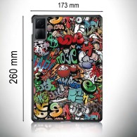 Калъф fixGuard Active SmartCover за Xiaomi Pad SE, 11" Graffiti