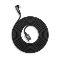 Кабел Baseus MVP Elbow USB Type C/ Lightning 1m, Черен